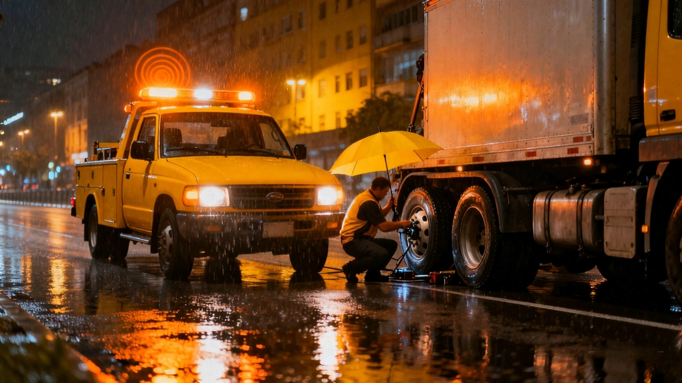 道路救援服务现场